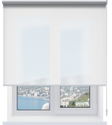 Рулонная штора Респект DM 01 белый