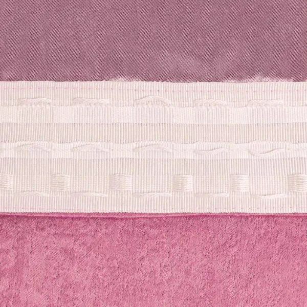 Штора портьерная Этель "Классика"цв.розовый, 130*300 см,100% п/э