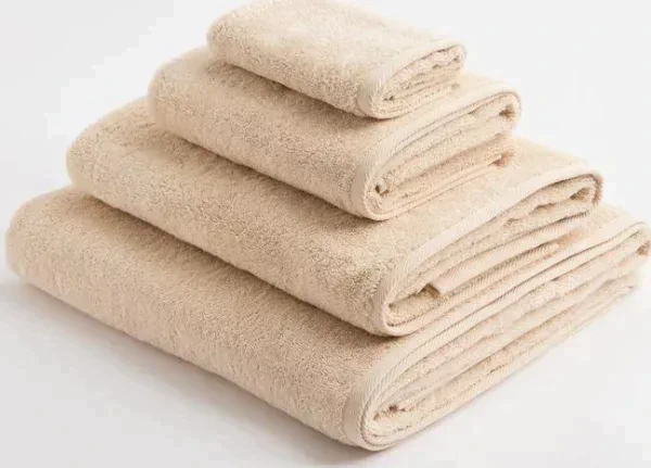Полотенце махровое Этель Organic Beige 100х150 см, 100% хл, 420гр/м2