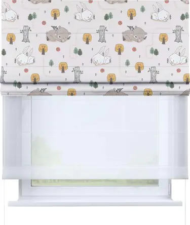 Римская штора «Кортин» день-ночь «Сладкие сны»