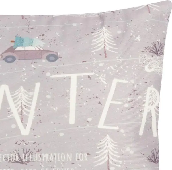 Наволочка Этель "Winter" 40 х 40 см, 100% п/э