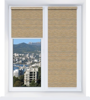 Рулонная штора Мини Сафари 055