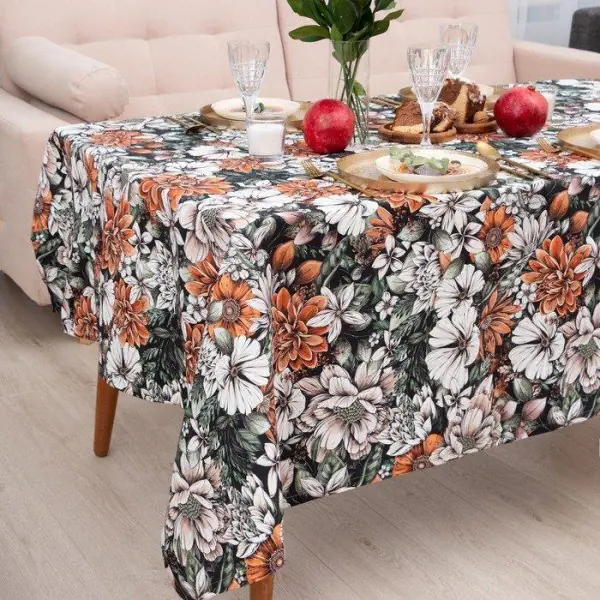 Скатерть "Этель" Meadow flower 180х150 см, 100% хл, саржа 190 г/м2