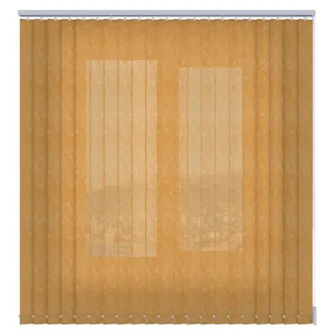 Вертикальные тканевые жалюзи 32 песочный, 89 мм