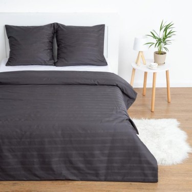 Комплект Этель "Dark metallic" Пододеяльник 200*217,наволочка 70*70-2шт,страйп-сатин,125г/м²