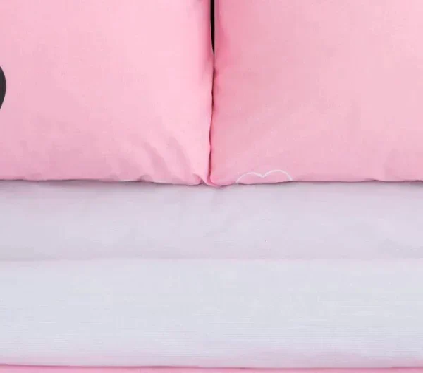 Постельное белье Этель 1.5 сп Pink heart 143*215 см,150*214 см, 70*70 см 2 шт