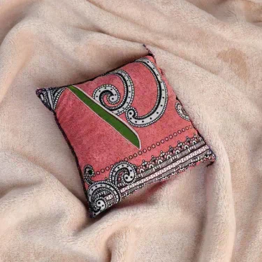 Подушка сувенирная, 15×15 см, можжевельник, микс