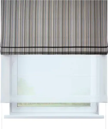 Римская штора «Кортин» день-ночь, ткань «Горизонт День»