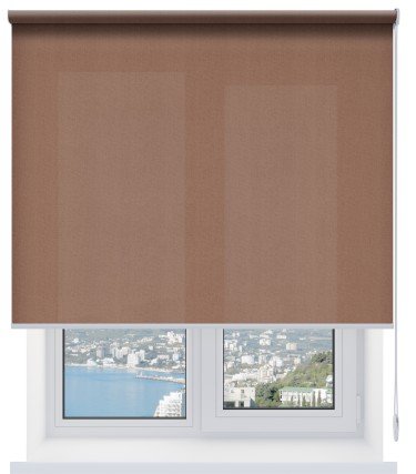 Рулонная штора Фокус 11 капучино