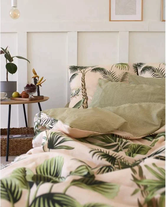 Постельное белье Этель 1.5 сп Tropics 143*215 см, 150*214 см, 70*70 см