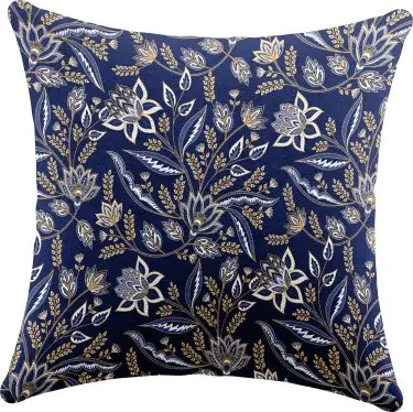 Подушка квадратная Cortin «Индиго батик»