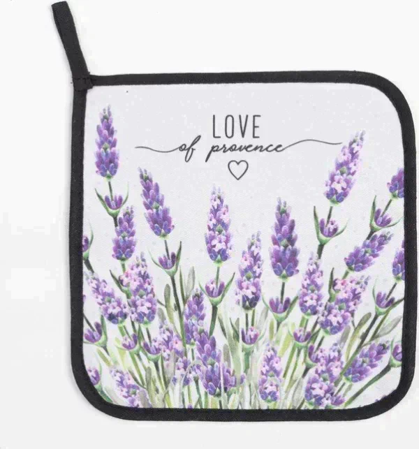 Набор Кухонный «Lavender», варежка-прихватка 20х28см, прихватка 19х19см, 100% хл