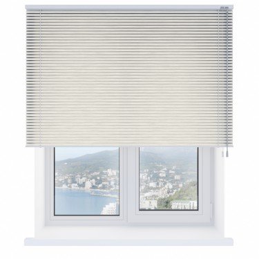 Горизонтальные жалюзи бежевые S003 техно