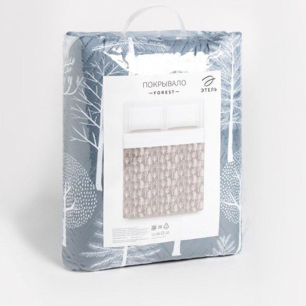 Покрывало Этель 2 сп Forest, 180х210 см