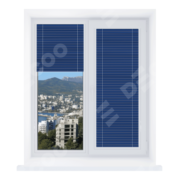 Жалюзи 571 синий, 25 мм