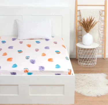 Простыня на резинке LoveLife Light 160х200х25 см, 100% хлопок, сатин, 125г/м²