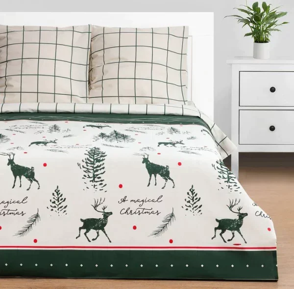 Постельное бельё Этель дуэт Magical Christmas 143х215 см - 2 шт, 220х240 см, 70х70 см -2 шт