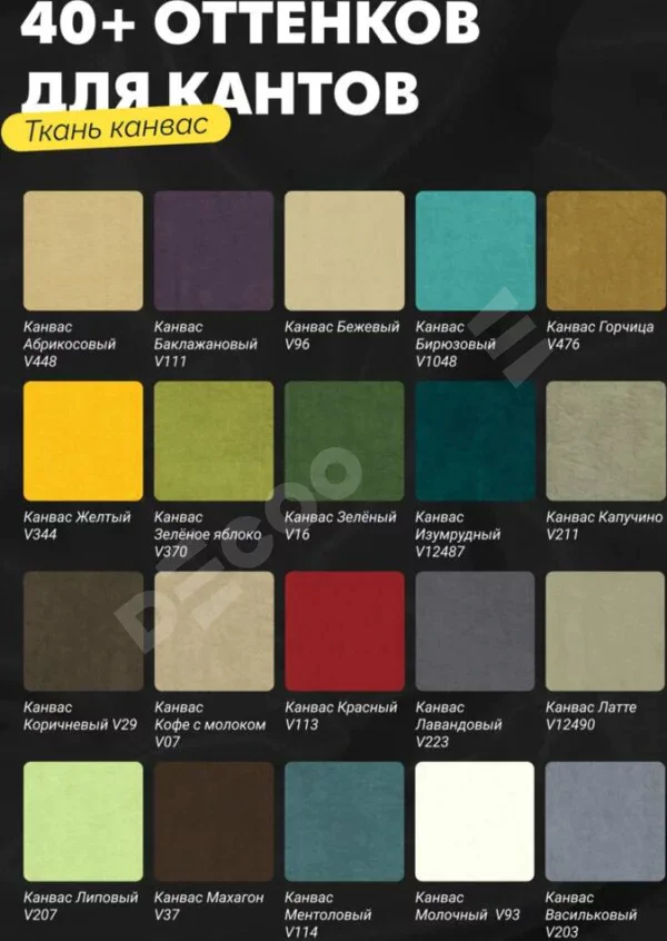 Римская штора «Кортин» для проема, канвас серо-голубой, с кантом Виктория