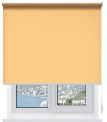 Рулонная штора Натали ВО 07 абрикосовый