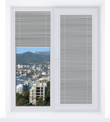 Кассетные жалюзи 8020 серый