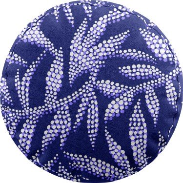 Подушка круглая Cortin «Ночные цветы»