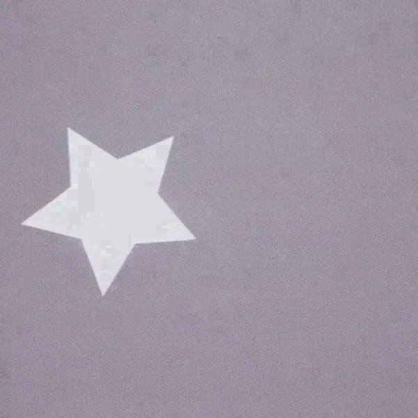 Комплект штор "Этель" Grey stars 145*260 см-2 шт, 100% п/э, 140 г/м2