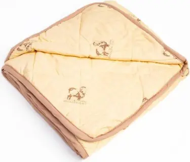 Наматрасник овечья шерсть 220х200 см, 150 гр/м2