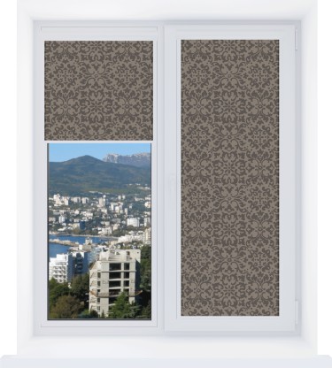 Рулонная штора Уни 2 Дамаск 11