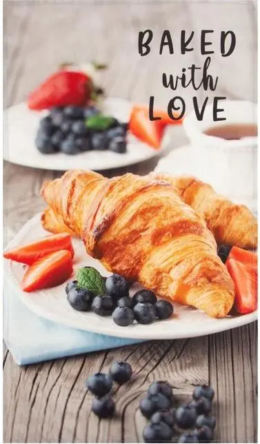 Набор полотенец Этель Handmade with love 4 шт, 100% хлопок