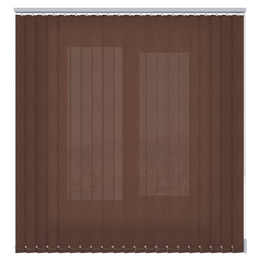 Вертикальные жалюзи 30 шоколад