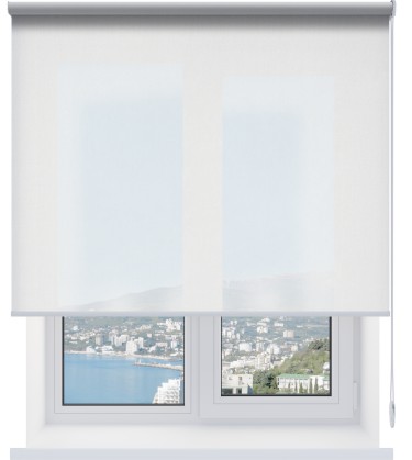 Рулонная штора Фокус 01 белый