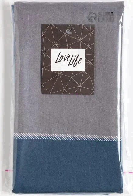 Наволочка LoveLife 50*70см, "Минимализм", 100% хлопок, сатин, 125г/м²