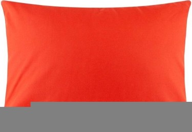 Наволочка Этель 50х70 см, цвет красный, поплин, 125 г/м²