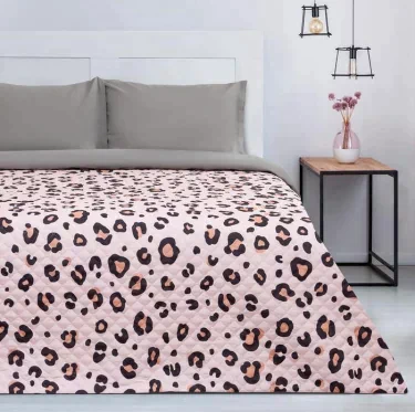 Покрывало Этель евро Leopard, 230х210 ±5см, микрофибра