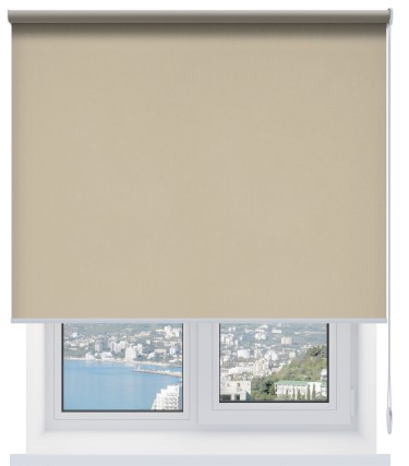 Рулонная штора Респект DM ВО бежевый 29