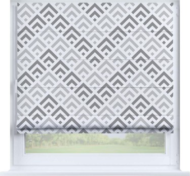 Римская штора «Кортин» на створку «Пространство»