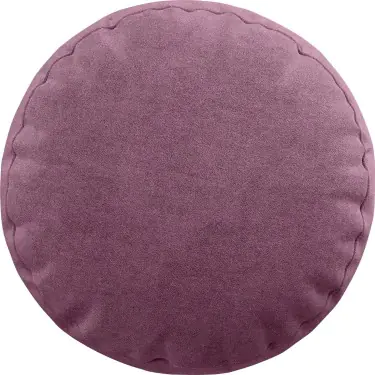Подушка круглая Cortin вельвет лиловый
