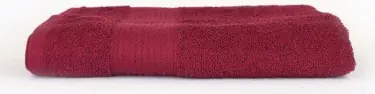 Полотенце махровое гладкокрашеное Турон Текс 35х60см, т-бордо, 325г/м, хл 100%