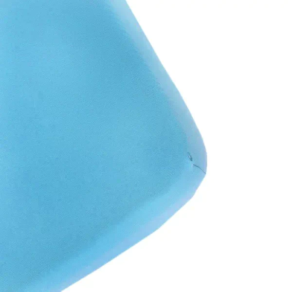 Простыня на резинке трикотажная, размер 180х200х25см, цвет бирюза, кулирка 120г/м², 100% хлопок